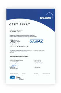 Certifikáty - SVUM-CZ.cz