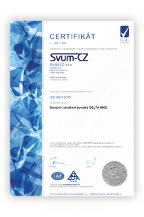Certifications - SVUM-CZ.cz